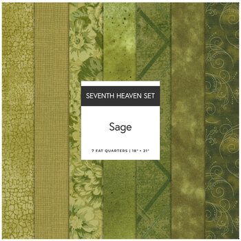 Seventh Heaven  7 FQ Set - Sage, Image