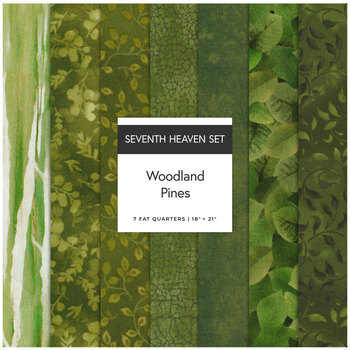 Seventh Heaven  7 FQ Set - Woodland Pines, Image