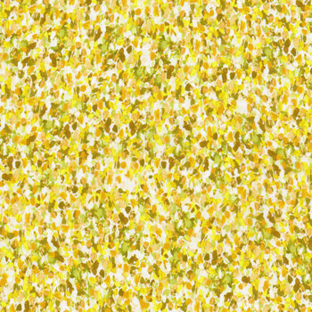 Painterly Petals 20266-5 Yellow by Robert Kaufman Fabrics REM, Image