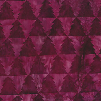 Plum Pudding 122016490 Triangle Tree Vino by Island Batik, Image