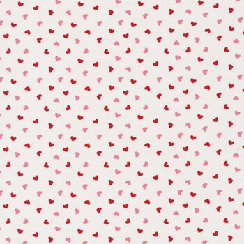 Holiday Essentials - Love 20753-11 Sugar Heart Confetti by Stacy Iest Hsu for Moda Fabrics, Image