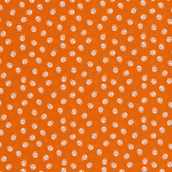 Holiday Essentials - Halloween 20733-16 Pumpkin by Stacy Iest Hsu for Moda Fabrics, Image