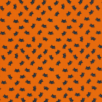 Holiday Essentials - Halloween 20735-16 Pumpkin by Stacy Iest Hsu for Moda Fabrics