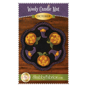 Wooly Candle Mat - October Pattern, Image