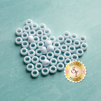 Face Mask Beads - White, Image