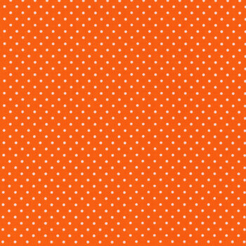 Swiss Dot C670-60 ORANGE by Riley Blake Designs, Image