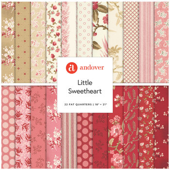 Little Sweetheart  22 FQ Set by Edyta Sitar for Andover Fabrics, Image