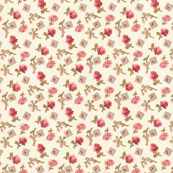 Little Sweetheart A-8828-L Shortbread Something Borrowed by Edyta Sitar for Andover Fabrics, Image