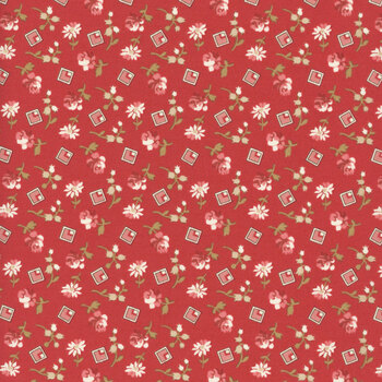 Little Sweetheart A-8828-R Crimson Something Borrowed by Edyta Sitar for Andover Fabrics, Image