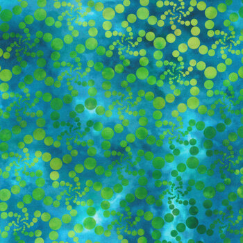 Elysian 6JYN-2 Green by Jason Yenter for In the Beginning Fabrics, Image