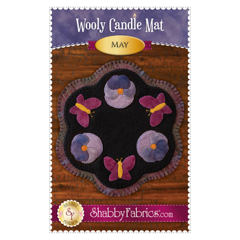 Wooly Candle Mat - May Pattern, Image