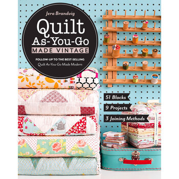 Quilt As You Go Made Vintage Book, Image
