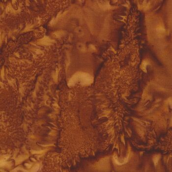 1895-573 Pecan Watercolor Batik by Hoffman Fabrics, Image