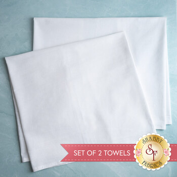  Hand Embroidery Tea Towel - Set of 2, Image