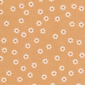 White Flowers on Tan REM PACK, Image