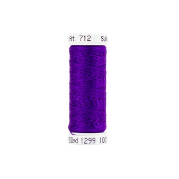 Sulky 12wt Cotton Petites Thread #1299 Purple Shadow - 50yd, Image