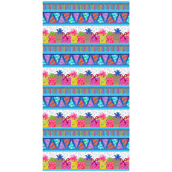 Party Line 1804-77 Party Stripe by Blank Quilting Corporation, Image