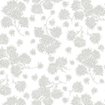 Quilter's Flour III 9933-01W White by Henry Glass Fabrics, Image