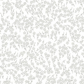 Quilter's Flour III 9940-01W White by Henry Glass Fabrics, Image