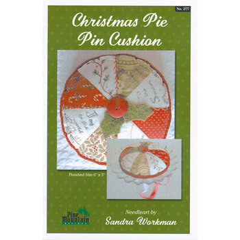 Christmas Pie Pincushion Pattern, Image