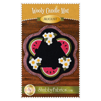 Wooly Candle Mat - August Pattern, Image