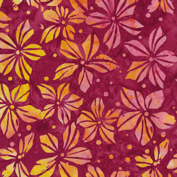 Plum & Citrus 3190Q-X Plum by Anthology Fabrics