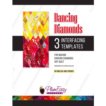 Dancing Diamonds Interfacing Templates - 3pk, Image