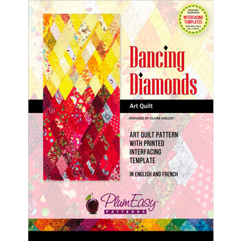 Dancing Diamonds Art Quilt Pattern, Image