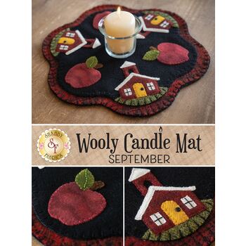  Wooly Candle Mat - September - Wool Kit, Image