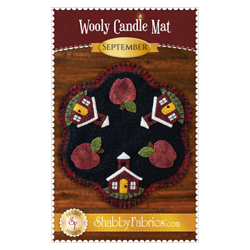 Wooly Candle Mat - September Pattern, Image