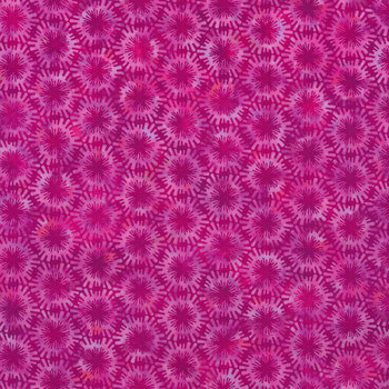 Sunshine 7SS-2 Poofs Magenta by Jason Yenter for In The Beginning Fabrics REM #2, Image