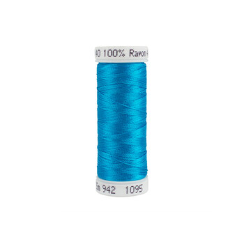 Sulky 40wt Rayon Thread #1095 Turquoise - 250yd