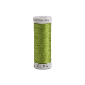 Sulky 40wt Rayon Thread #1332 Deep Chartreuse - 250yd, Image