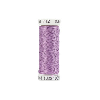 Sulky 12wt Cotton Petites Thread #1032 Med Purple - 50yd, Image