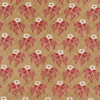 Rowan 52934-3 Tan First Bloom by Windham Fabrics, Image