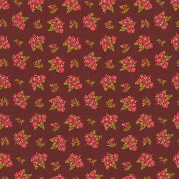 Rowan 52935-2 Crimson Rose Bunch by Windham Fabrics, Image