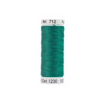 Sulky 12wt Cotton Petites Thread #1230 Dark Teal - 50yd, Image