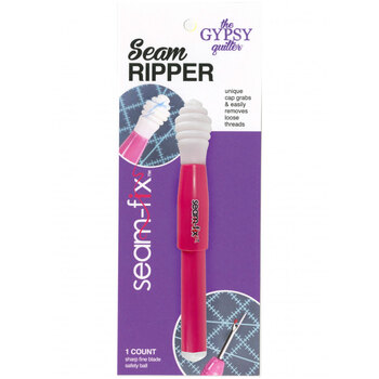 Seam Fix Seam Ripper - Fortunate Fuchsia by The Gypsy Quilter