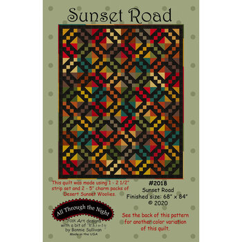 Sunset Road Pattern, Image