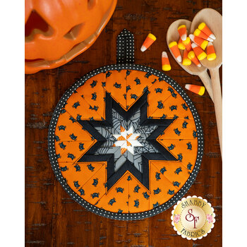  Folded Star Hot Pad Kit - Holiday Essentials - Halloween - Orange, Image