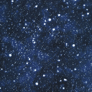 Father Christmas 24698-48 Navy by Northcott Fabrics, Image