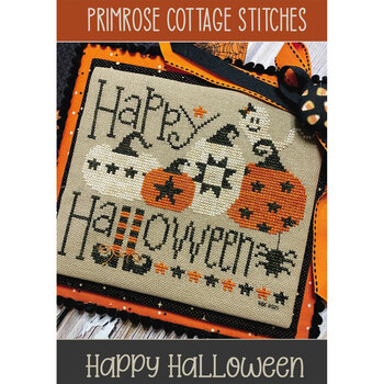 Happy Halloween Cross Stitch Pattern, Image