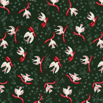 Cheer & Merriment 45532-20 Hunter by Moda Fabrics