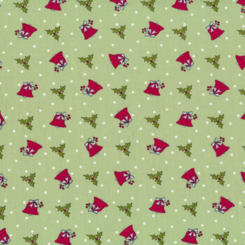 I Believe In Angels 3002-14 Mistletoe by Moda Fabrics REM, Image