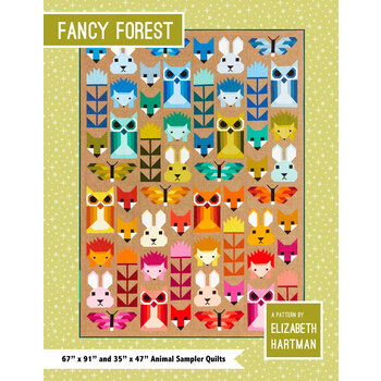 Fancy Forest Pattern by Elizabeth Hartman
