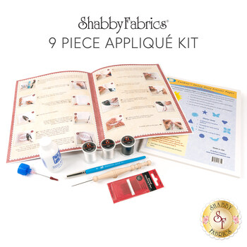 Shabby Fabrics Appliqué Kit - 9 Piece