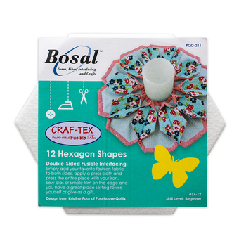 Bosal Hexagon Shapes - 12pk, Image