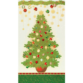 Holiday Flourish 15 20779-223 Panel Holiday by Robert Kaufman Fabrics, Image