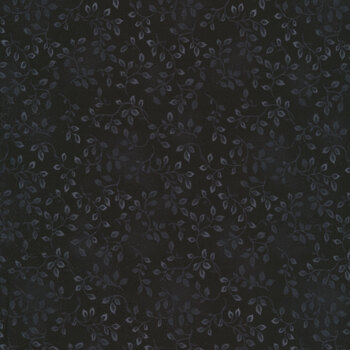 Folio Basics 7755-99 Black Vines by Henry Glass Fabrics, Image