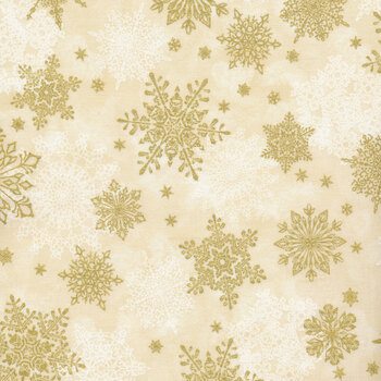 Holiday Flourish 15 20788-14 Natural by Robert Kaufman Fabrics REM, Image